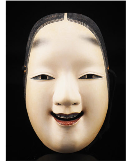 masque noh ko-omote japon