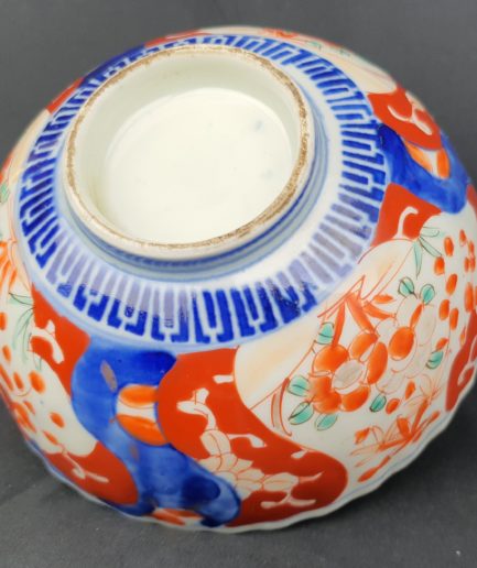 Bol fleurs imari Japon