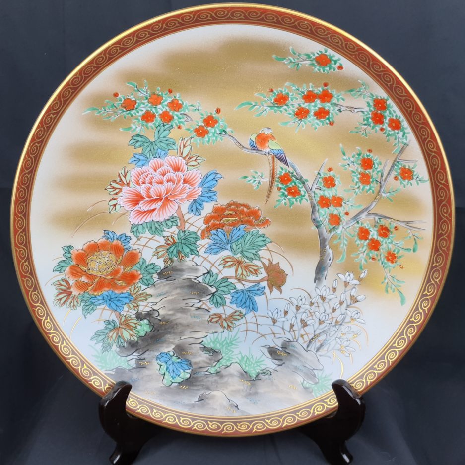 grand plat japon porcelaine luc hédin expert art japon