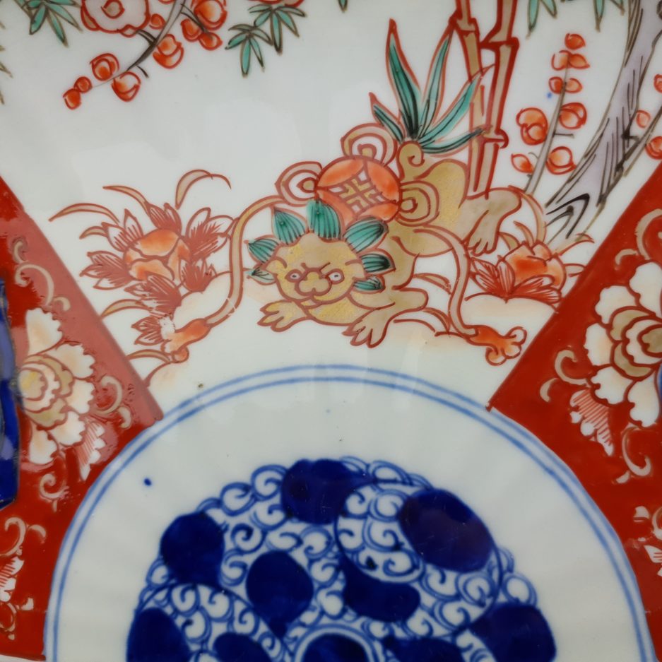 Plat imari japon art japonais