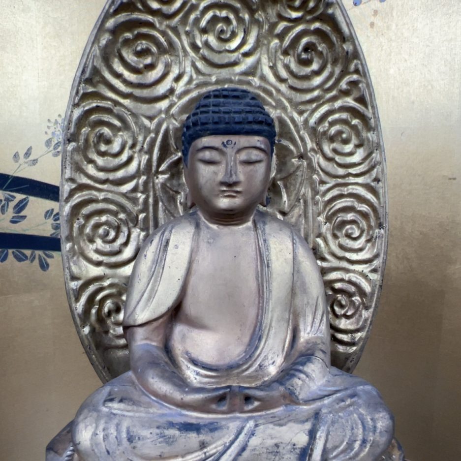 Scupture Amida meiji antiquités japon bouddhisme