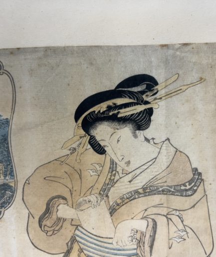 Estampe japon kunisada Kogeiya Art japon Luc Hédin