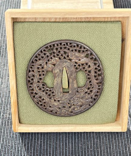 Tsuba nanban art japonais luc hédin edo