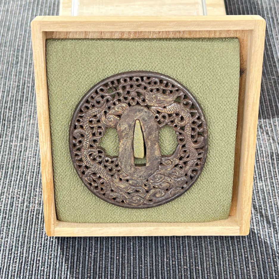 Tsuba nanban art japonais luc hédin edo