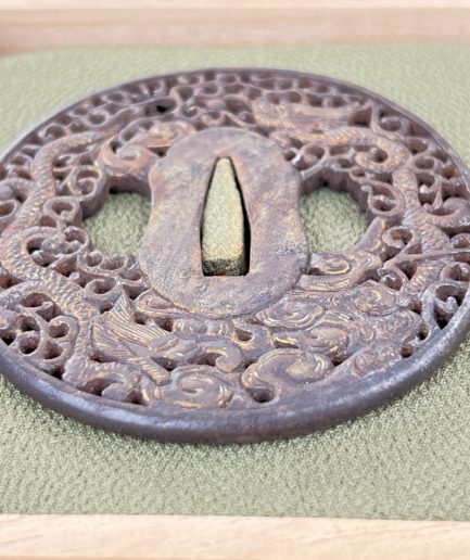 Tsuba nanban art japonais luc hédin edo