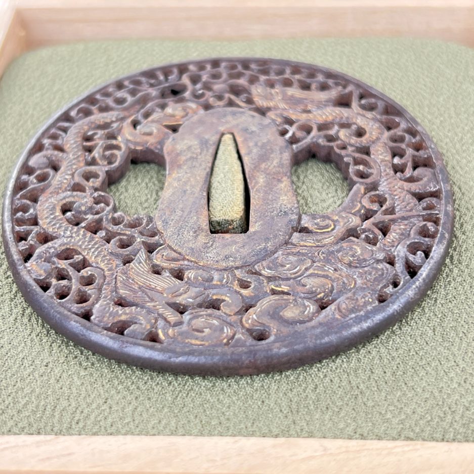 Tsuba nanban art japonais luc hédin edo