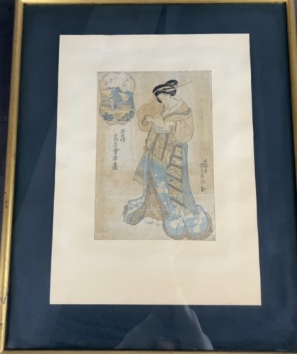 Estampe japon kunisada Kogeiya Art japon Luc Hédin