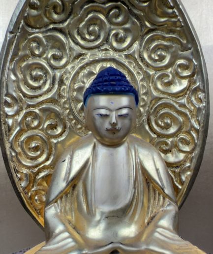 Scupture Amida showa antiquités japon bouddhisme