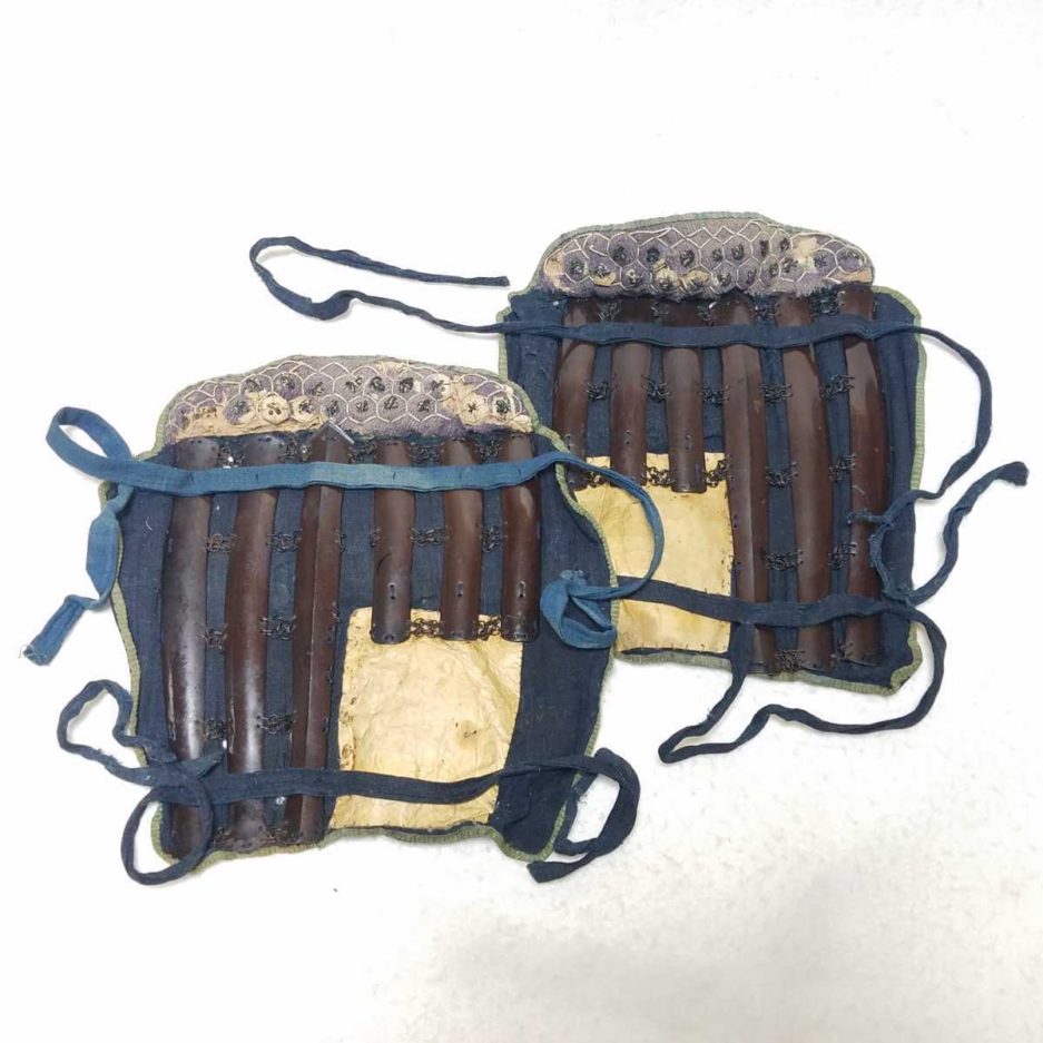 Suneate samourai japon Edo armure