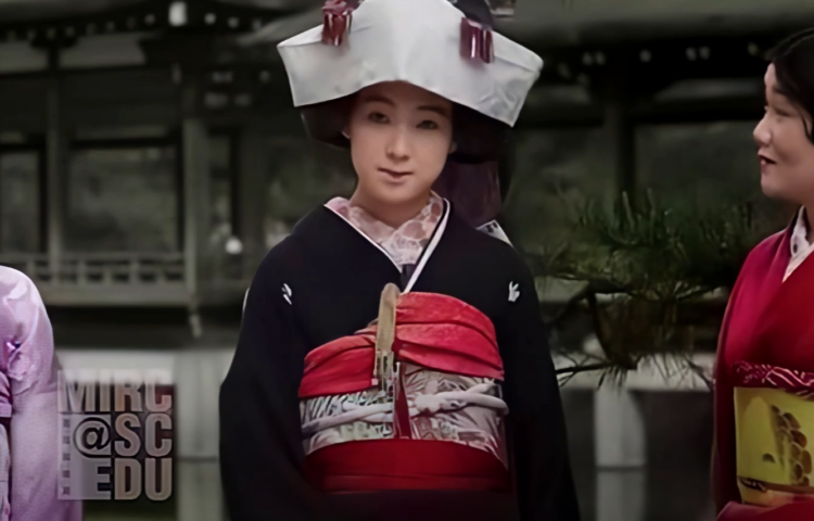 Kyoto japon kimono fashion show