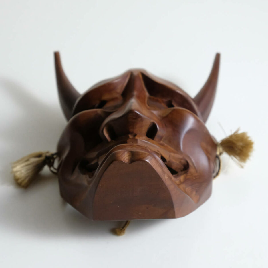 Masque Oni japon Hannya masquette