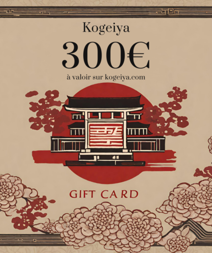 Carte cadeau anniversaire et Noel Japon Corée Kogeiya