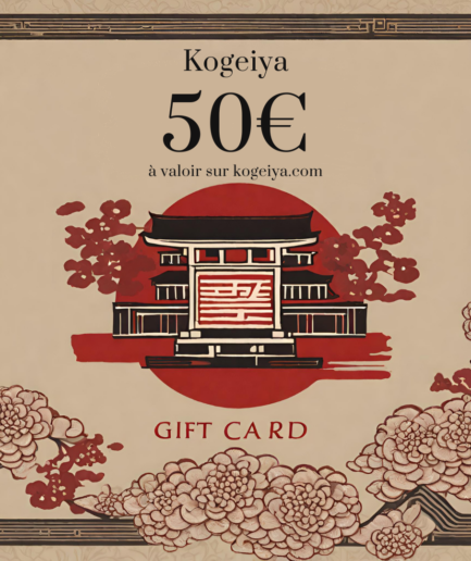 Carte cadeau anniversaire et Noel Japon Corée Kogeiya