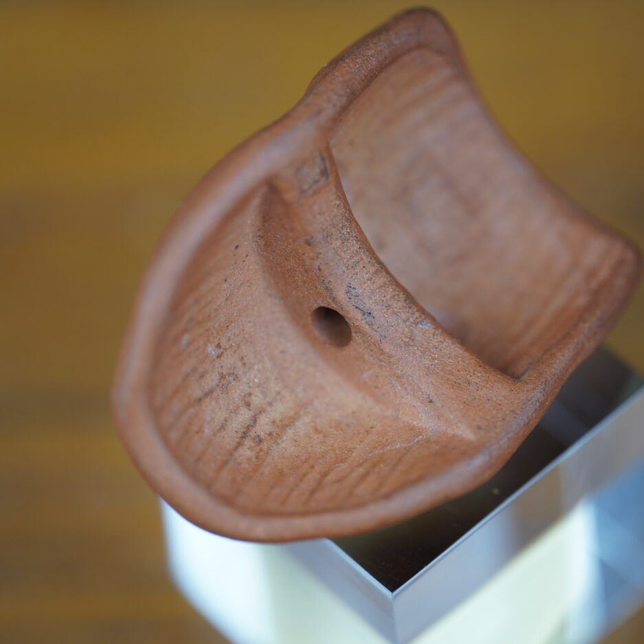 netsuke ceramique grimaçant masque japonais