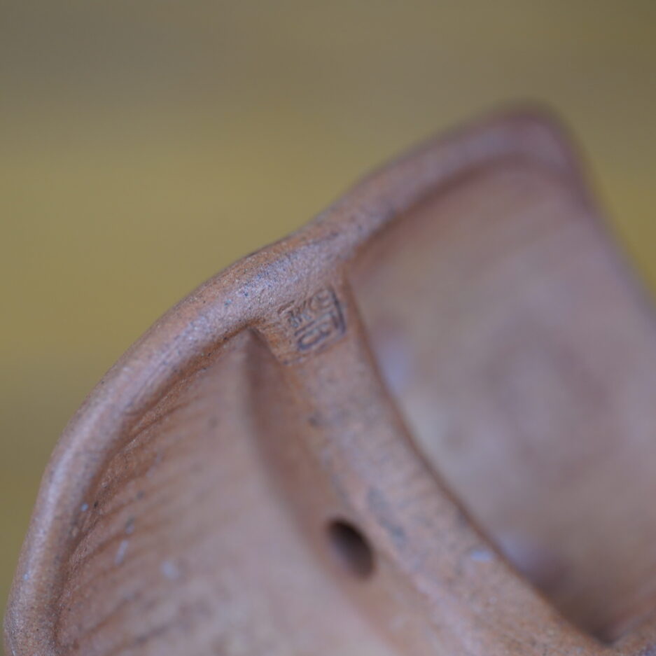 netsuke ceramique grimaçant masque japonais
