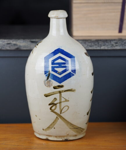 bouteille à saké décorative tokkuri grand format Japon