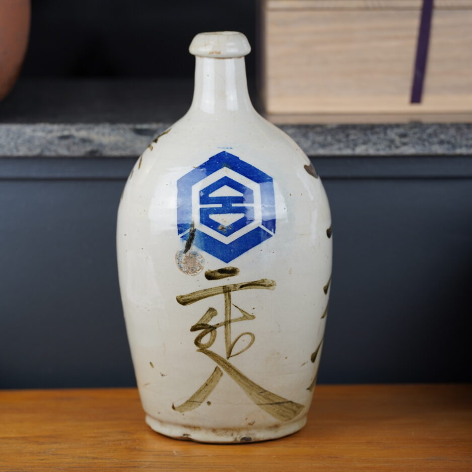bouteille à saké décorative tokkuri grand format Japon