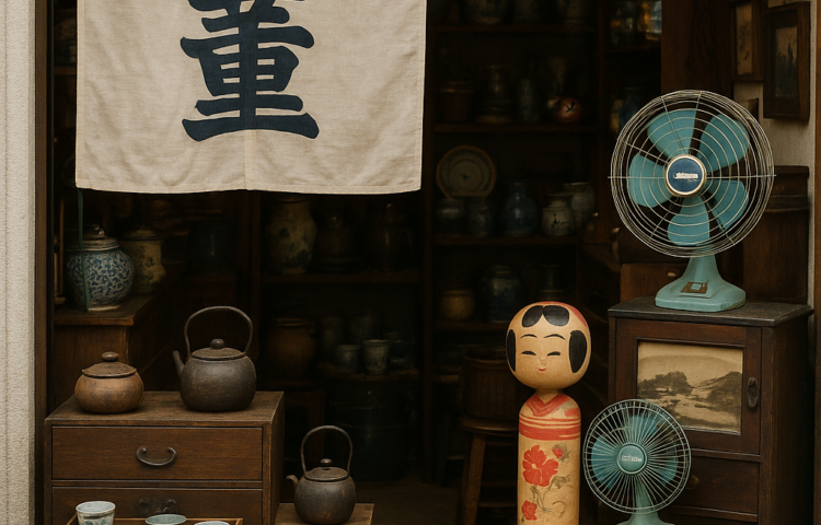 Brocante japonaise, brocante Japon et artisanat japonais