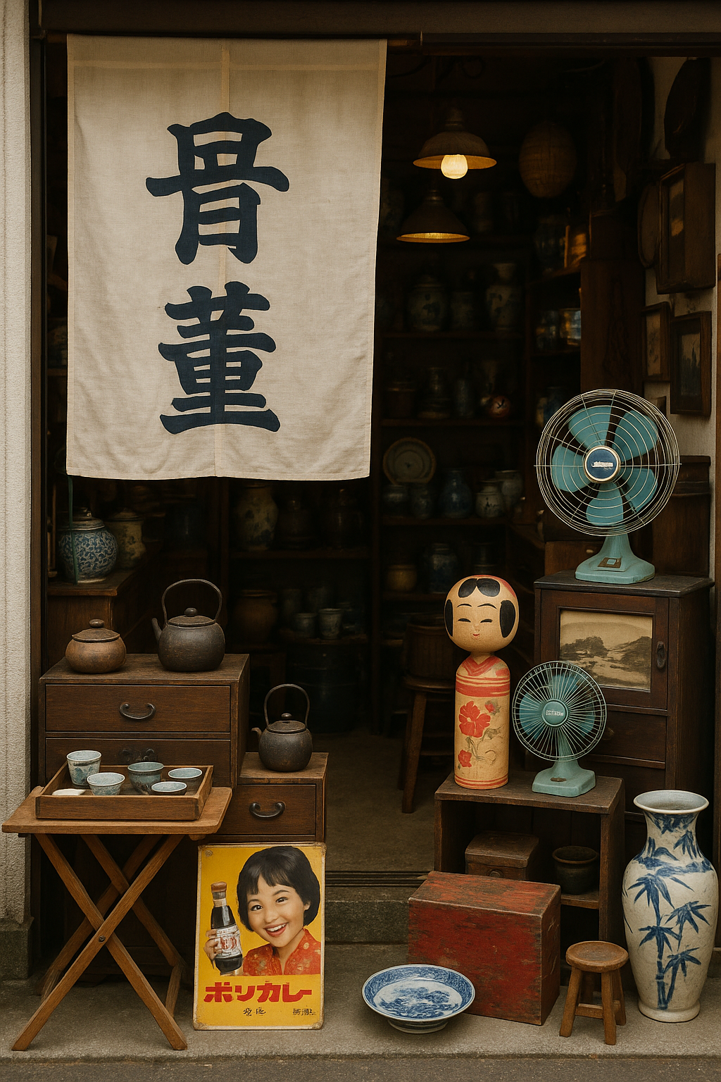 Brocante japonaise, brocante Japon et artisanat japonais