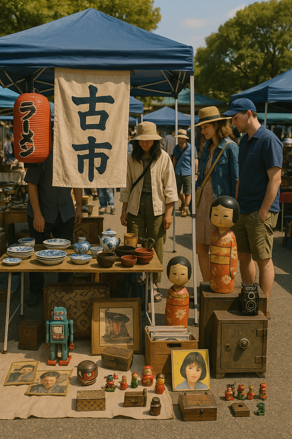 Marché aux puces japonais, marché puces Japon
