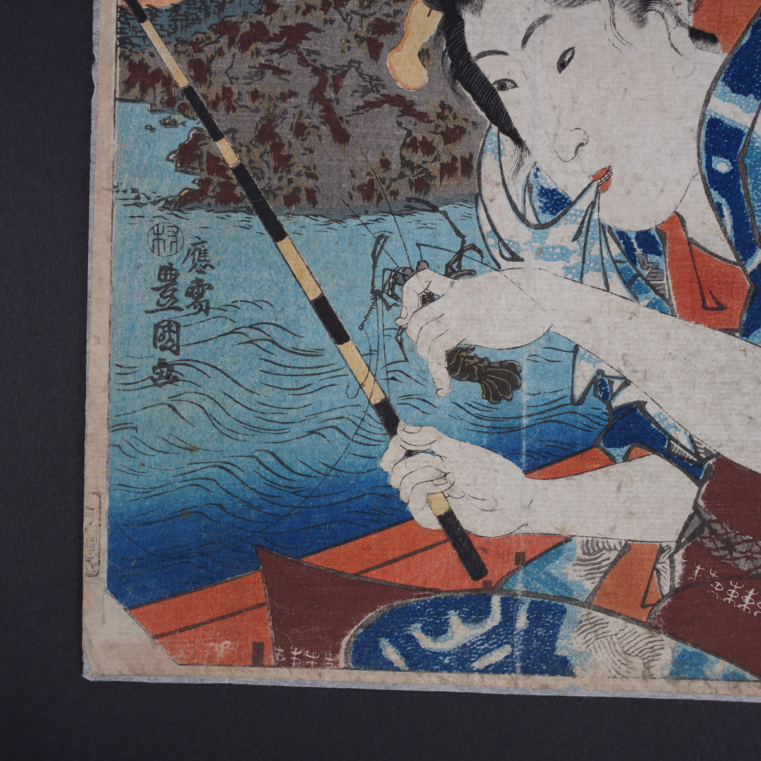 estampe-japon-kunisada-femme-kanagawa-station-tokaido-04513