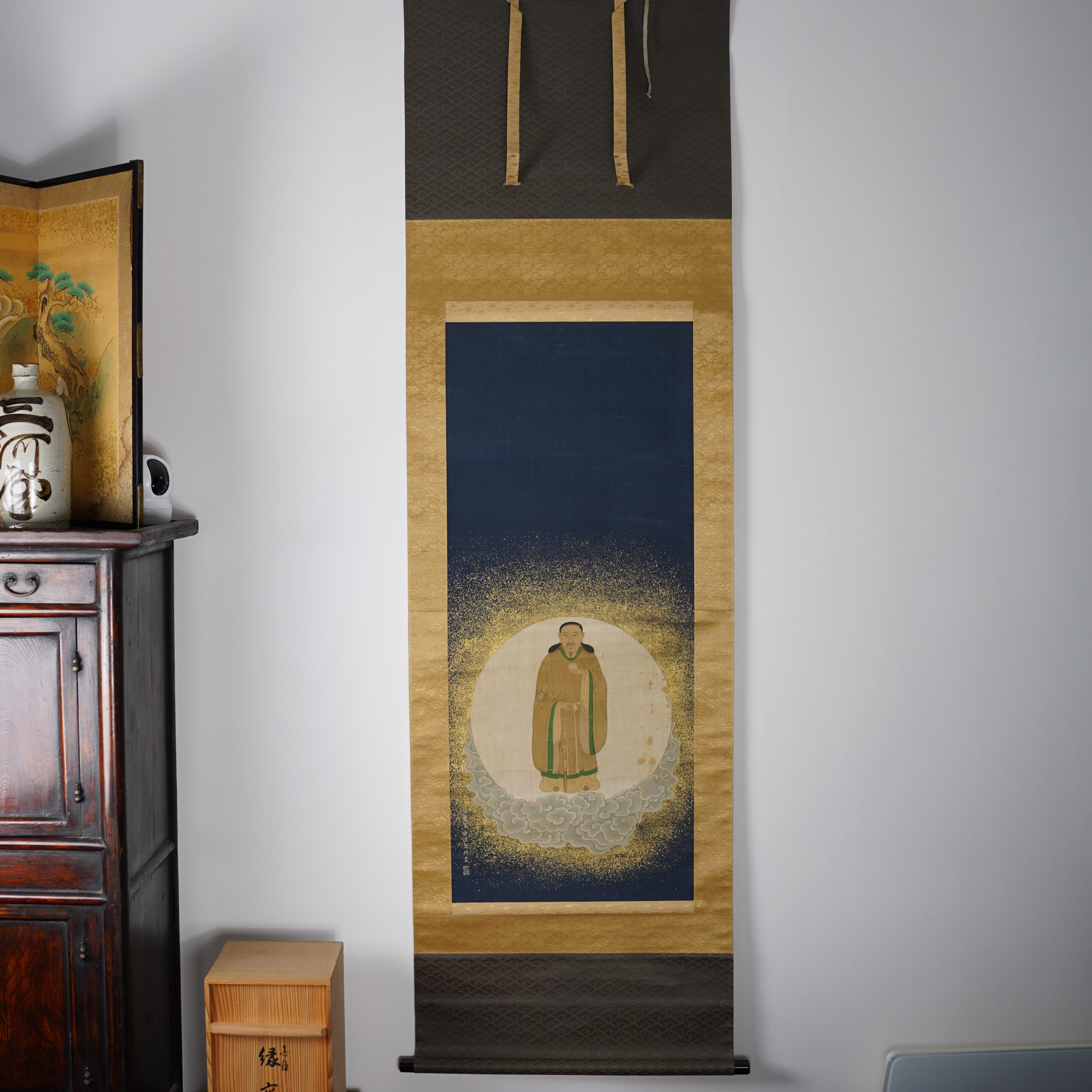 kakemono-japonais-shinto-bouddisme-nichigetsu-shinzo-art-japonais-antiquites04632