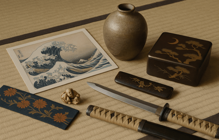 art japonais quel type d'art japonais antiquaire Japon