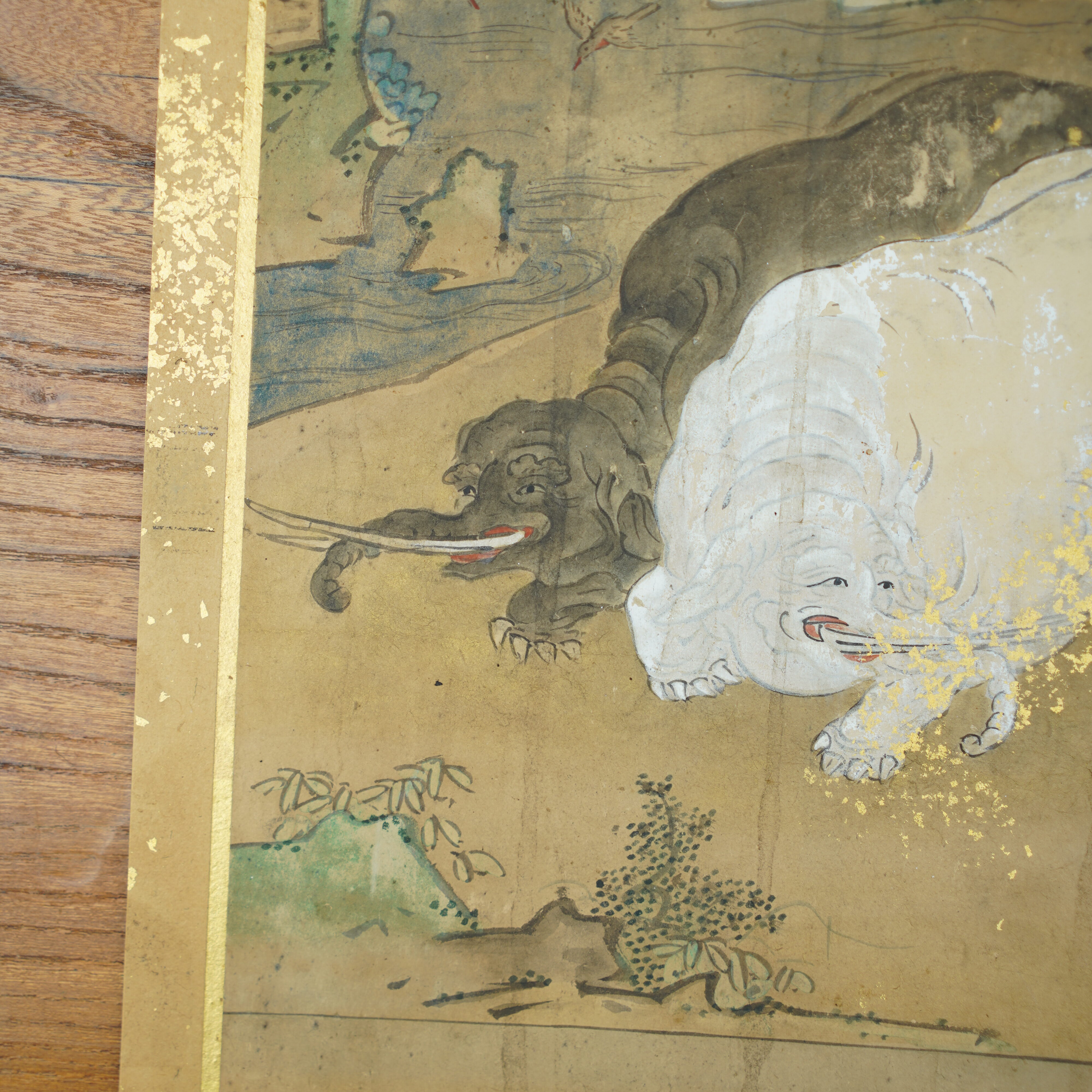 peinture-japonaise-yamato-e-taishun-elephant-blanc-japon-07035