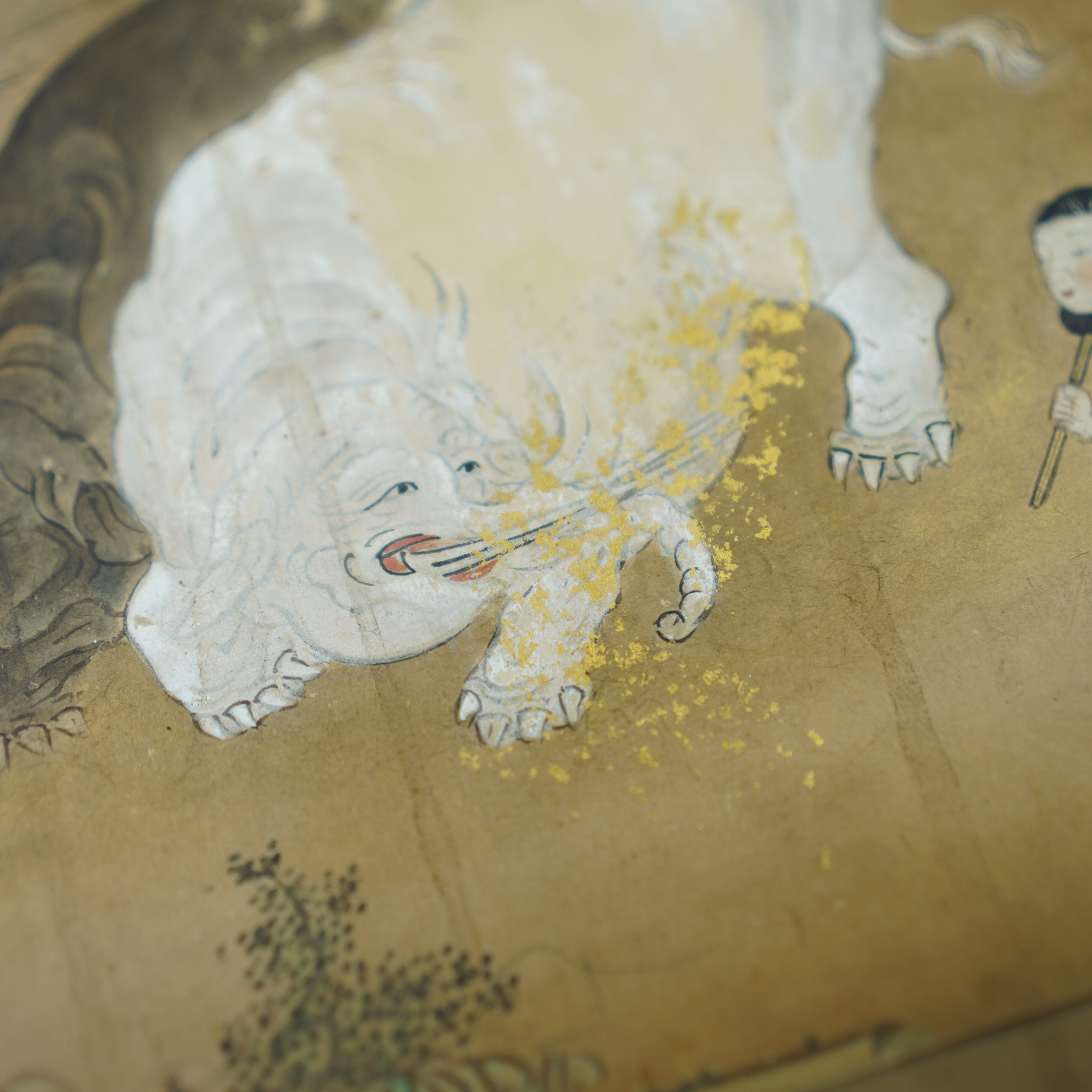 peinture-japonaise-yamato-e-taishun-elephant-blanc-japon-07038
