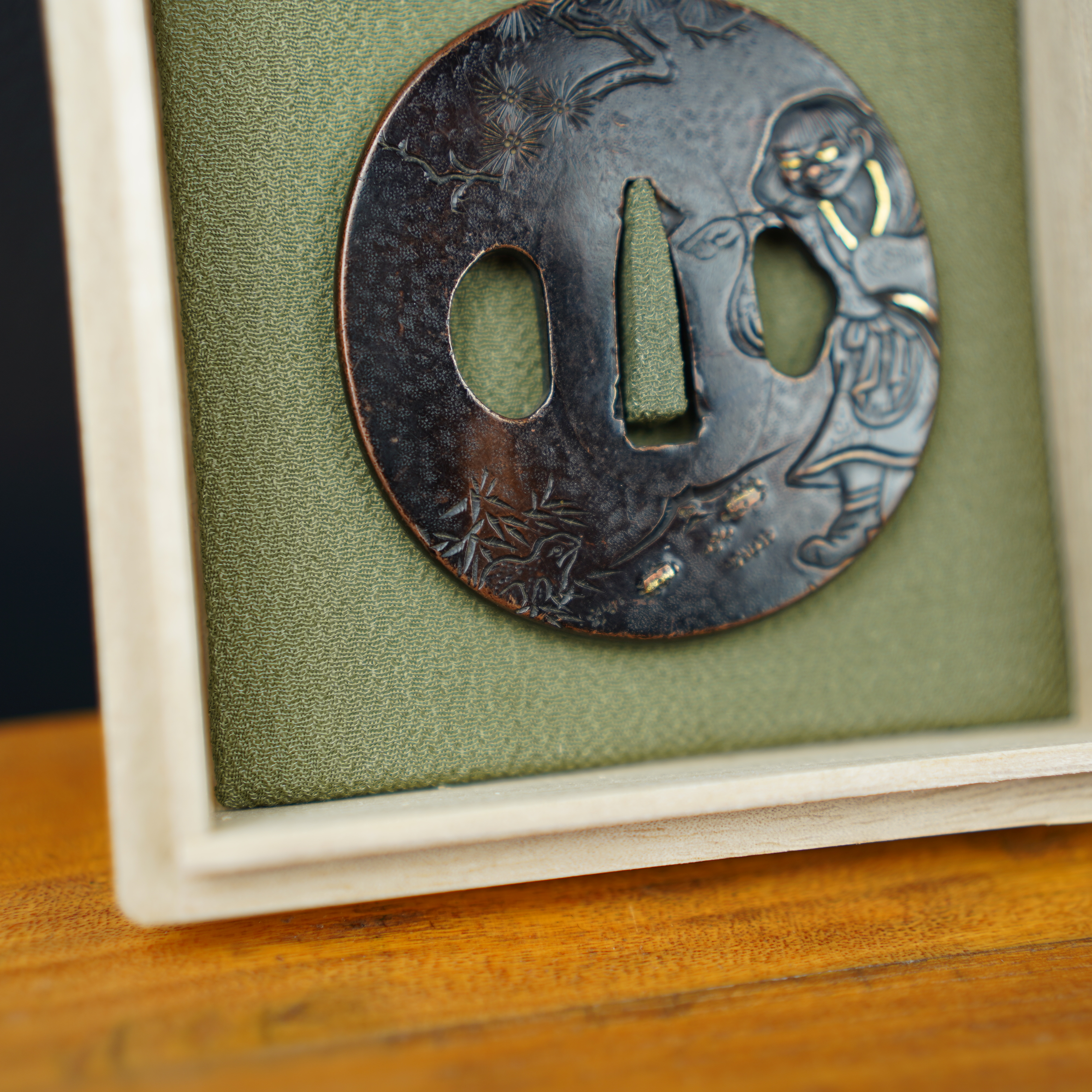 tsuba-marugata-kappa-crapaud-japon-samourai-meiji-07071